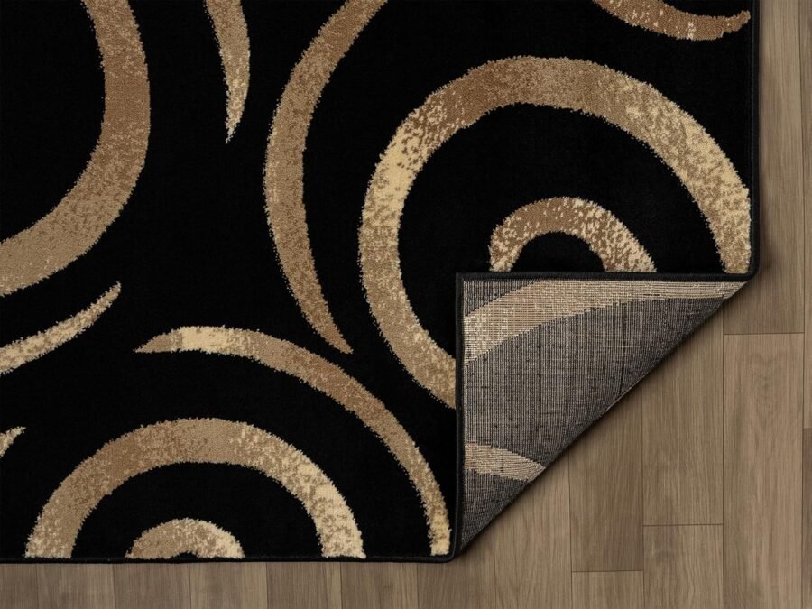 Sam's Rugs Ultra Soft Area Rug - Modern Abstract Design for Indoor Living Room & Bedroom - Stain Resistant, Easy to Clean Multi  - 45475 - Image 4